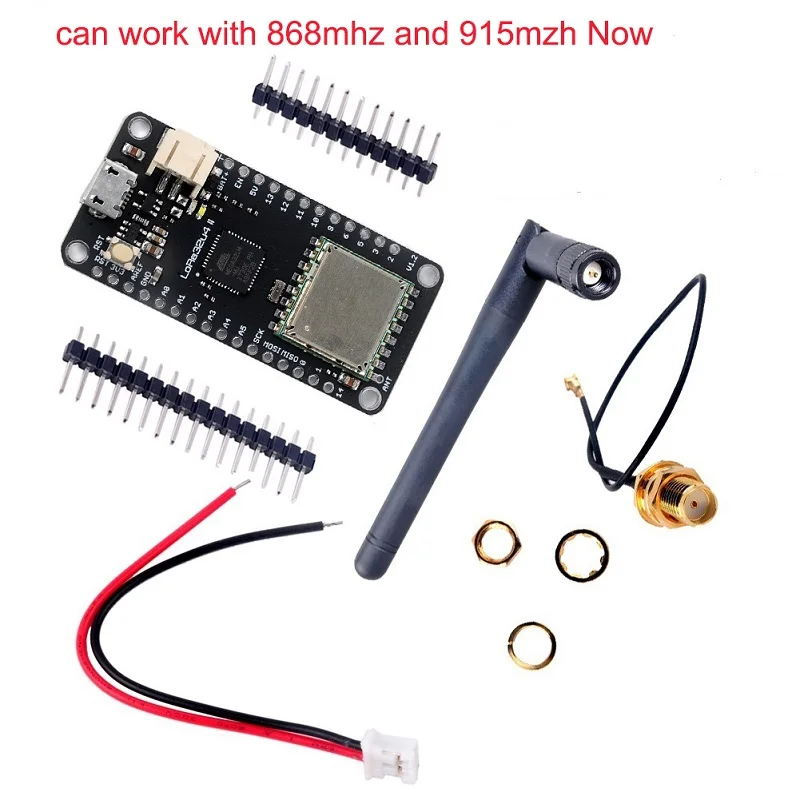 LoRa32u4 II 868 915 LoRa32u4 II Lora модуль IOT макетная плата, LiPo Atmega328 SX1276 для Arduino 868 МГц 915 МГц/433 МГц DIY0050 DIY0031 - Цвет: LoRa32u4 II 868 915