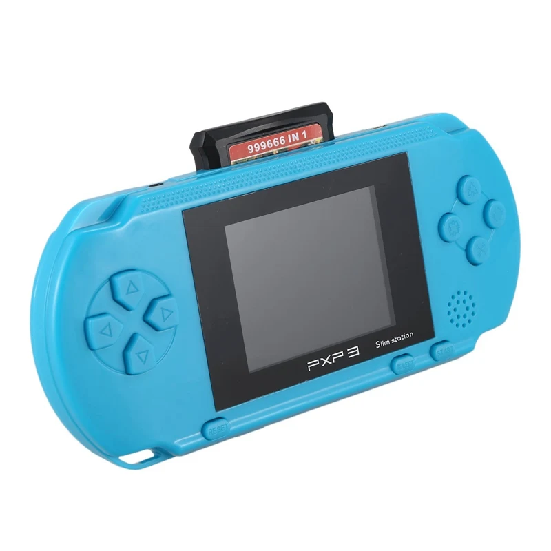 Sky Blue 3 дюймов 16 бит Pxp3 портативная игровая консоль Ретро игровая консоль 150 футболки с принтами на тему классических игр детская игровая игроков консоли - Цвет: Sky Blue