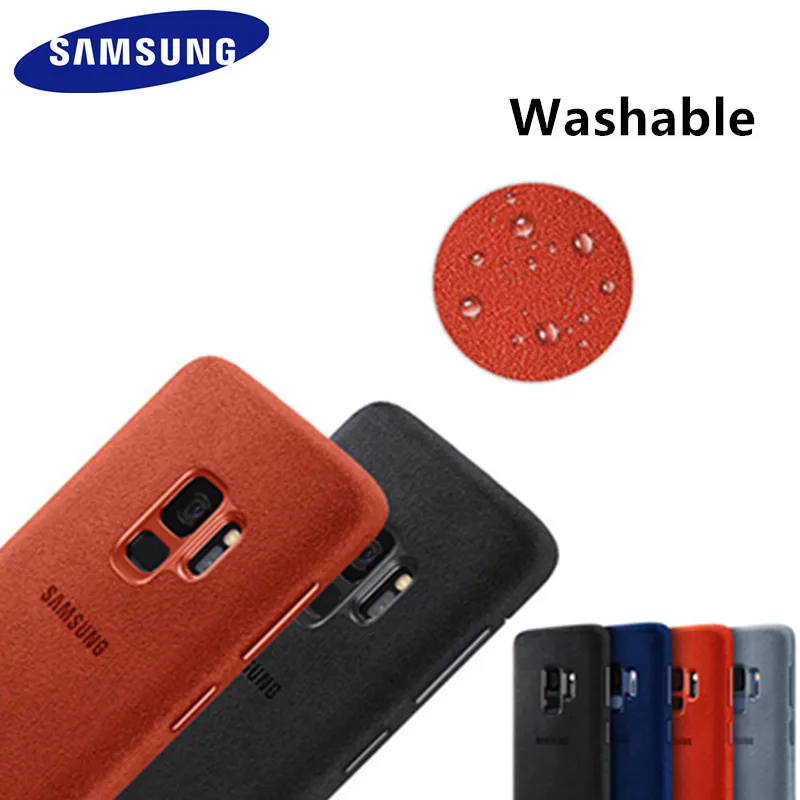 Чехол для Samsung S9 оригинальный защитный чехол из натуральной замши Plus + 9500 Galaxy