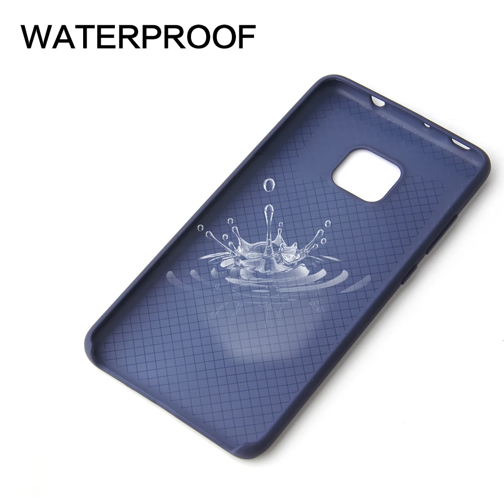 Для huawei mate 20 Pro Чехол Мягкий силиконовый удобный кожаный защитный чехол на заднюю