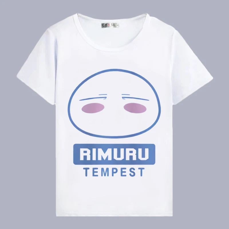 22 Футболка для косплея «That Time I Got Reincarnated as a Slime», летняя футболка в стиле аниме «Rimuru Tempest», Женская/Мужская футболка, костюм для косплея - Цвет: 22