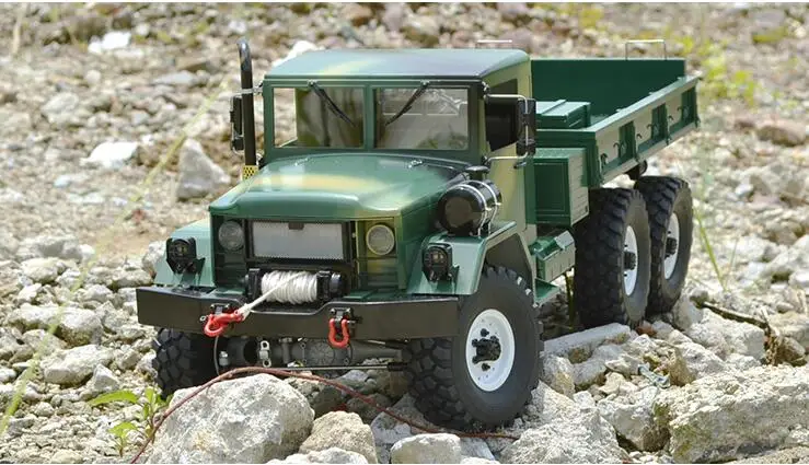Версия I 1/12 RC прибор дистанционного управления по радио Американский военный 6x6 внедорожный 6 колес гусеничный грузовик разобранные комплекты/готов к запуску