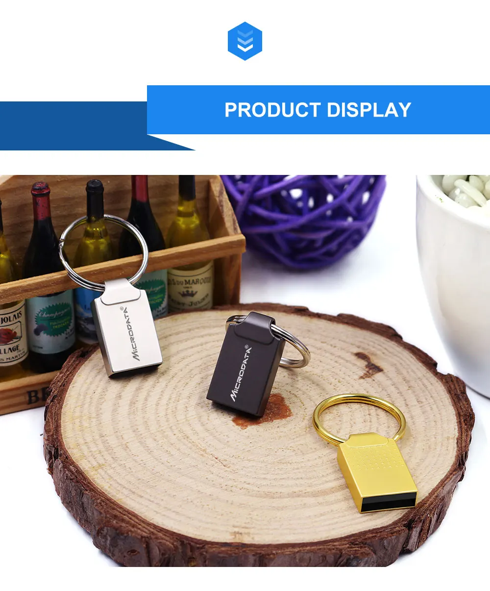 Мини-металлическая ручка с кольцом для ключей, металлический USB флеш-накопитель, 128 ГБ, 64 ГБ, 32 ГБ, 16 ГБ, 8 ГБ, микро-карта памяти, u-диск
