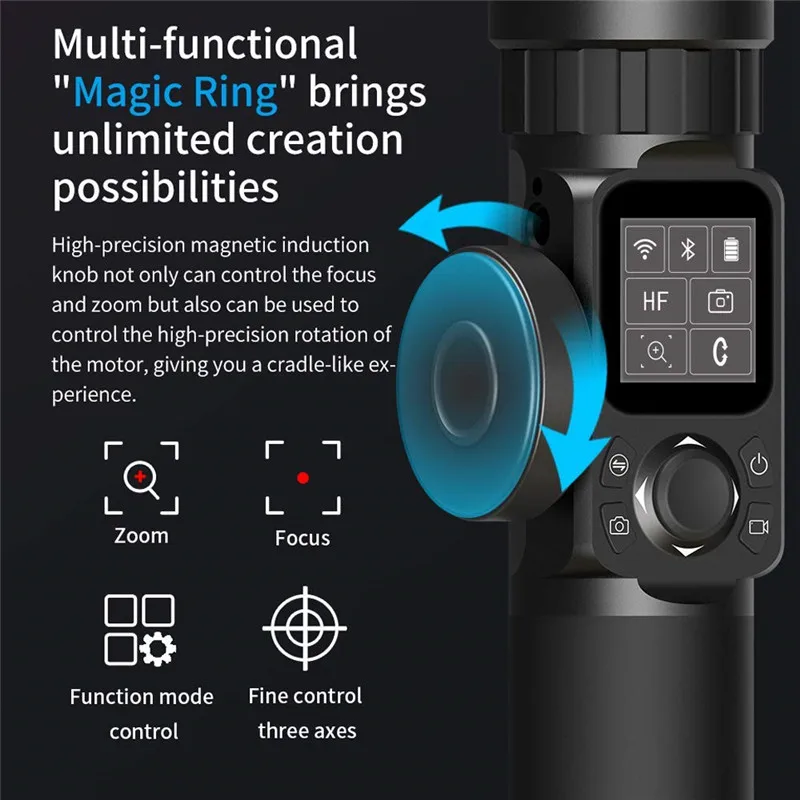 FeiyuTech AK2000 3 оси ручной Камера стабилизатор с последующей Фокус зум для sony Canon 5D