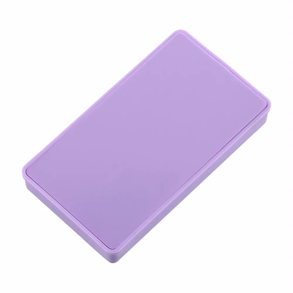 Фиолетовый пластиковый рюш бумаги щипцы машины для обжима поделок из