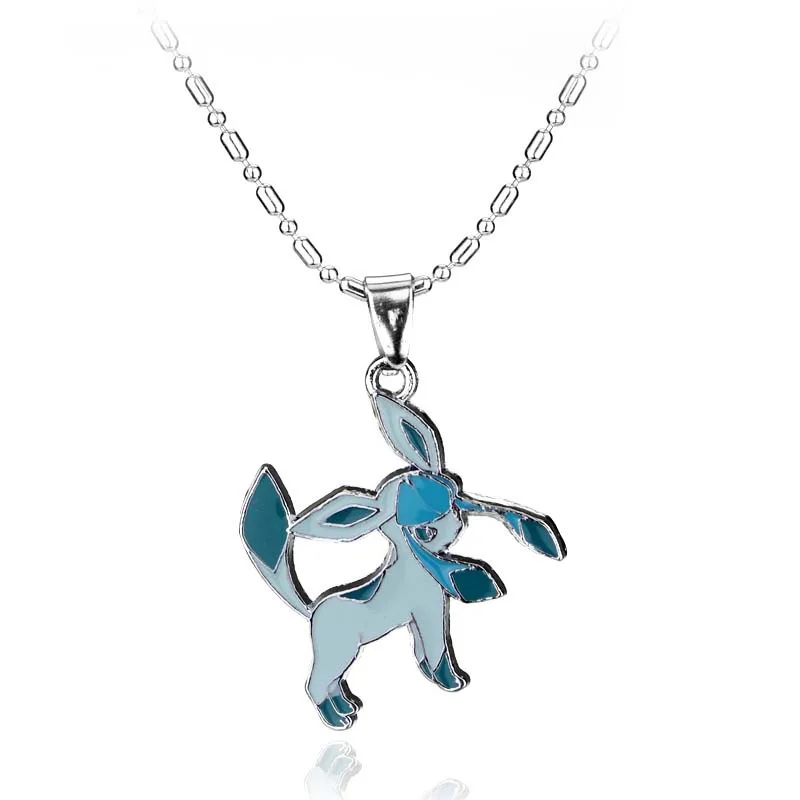 Pokemon Go милый Сквиртл Vaporeon фигурка чокер ожерелье и кулоны Pokeball карманный монстр