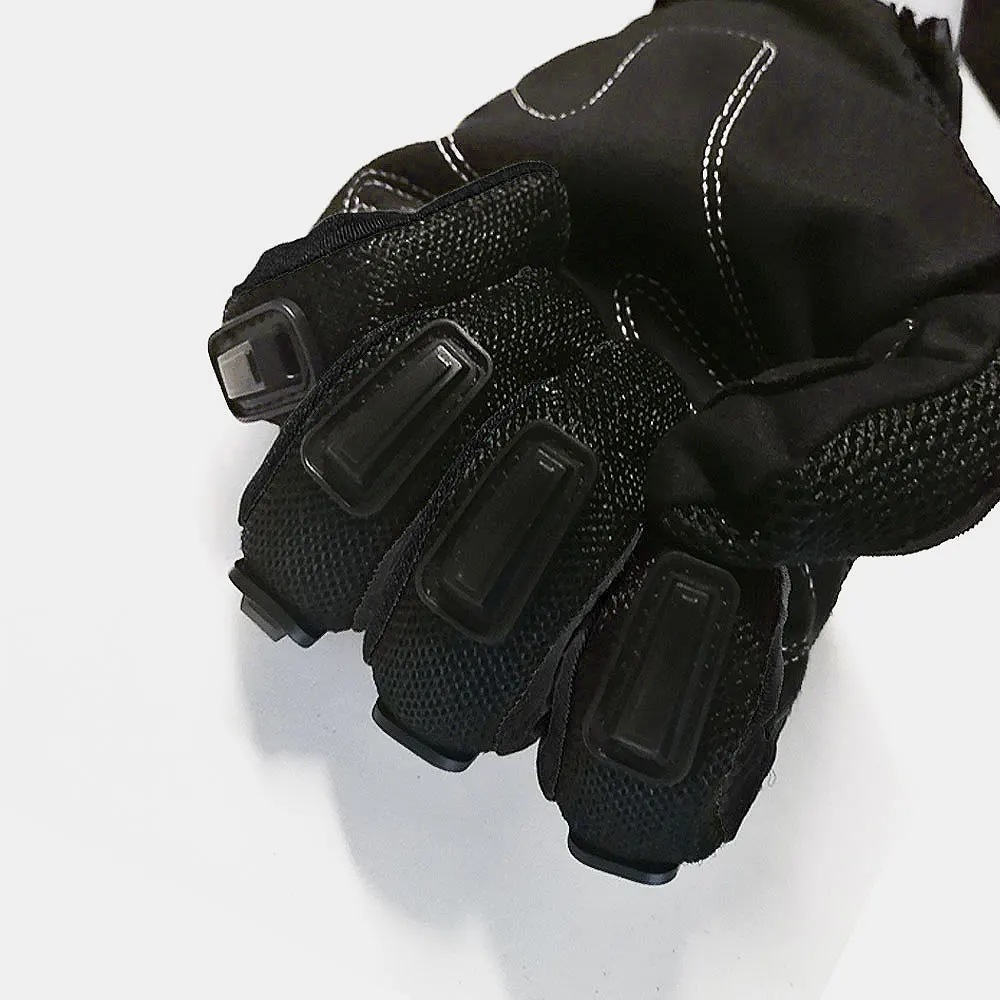 SCOYCO дышащие мотоциклетные перчатки Knuckle усиленные износостойкие MX перчатки для мотокросса полный палец внедорожный скутер мотоцикл MC24