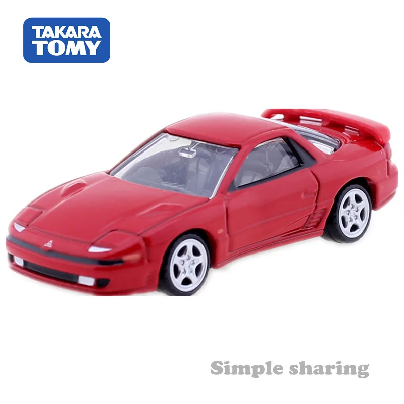 Takara Tomy Tomica Premium 18 Mitsubishi GTO Твин турбо 1: 63 Миниатюрный литой автомобиль игрушка поп модель родстера комплект с подвеской