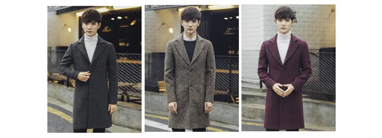 Plus Size Mens Long Trench Coats Korean Fashion Men Spring Autumn Notched Outwear Trenchcoat Vintage Oversize Windbreaker Male