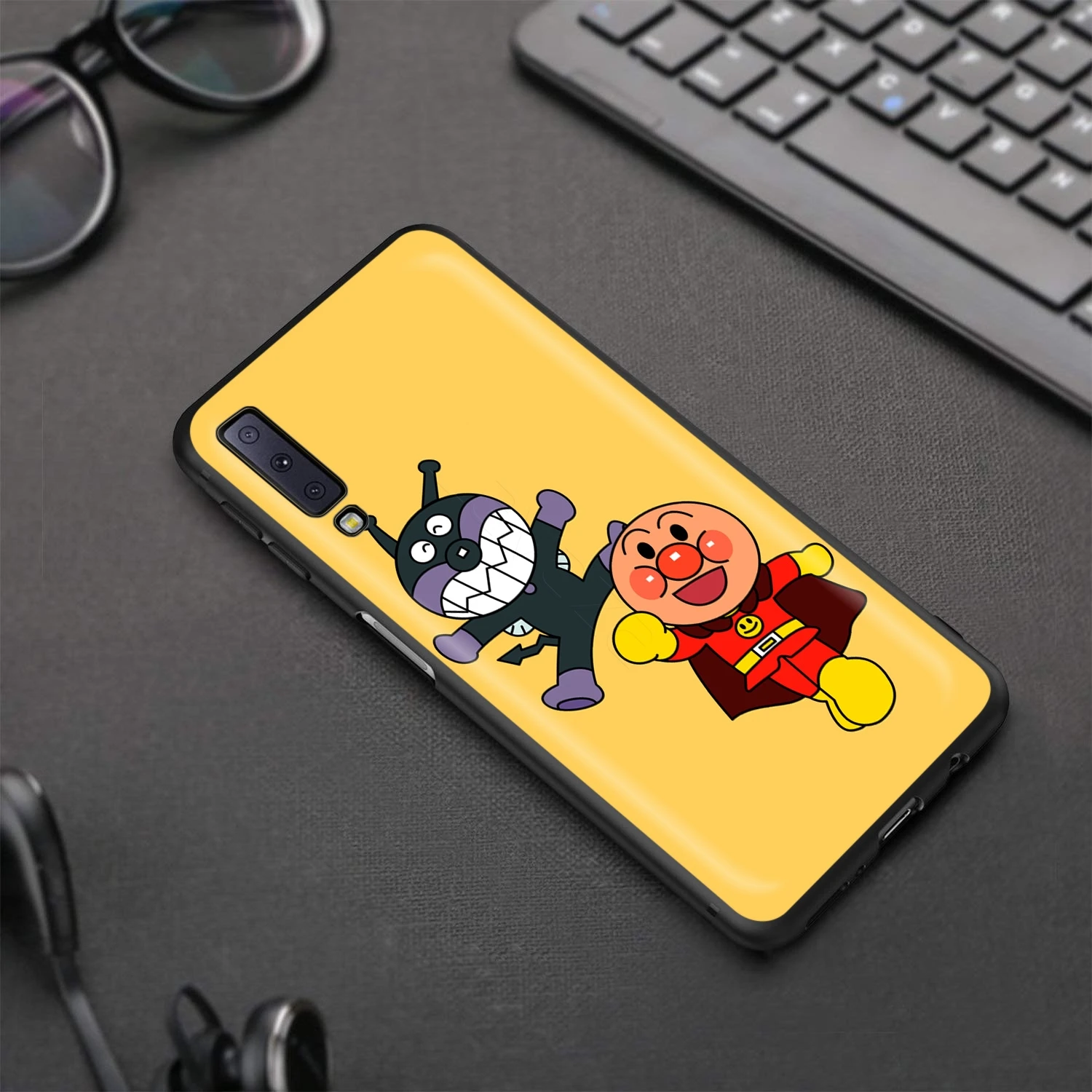 Чехол Anpanman для Samsung Galaxy S20 S10 S9 S8 S7 S6 Plus Note 9 8 M30 M20 M10 Edge Lite Ultra|Бамперы| |