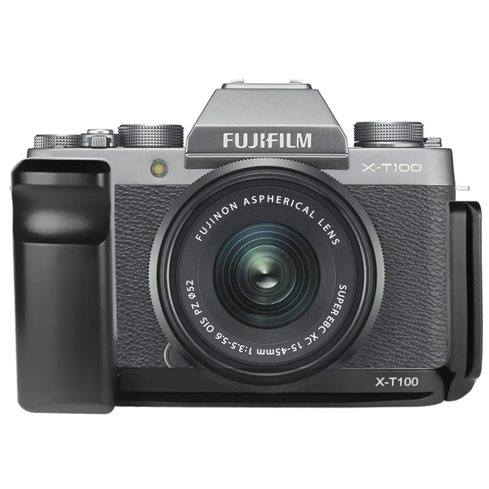 Быстросъемный L образный кронштейн держатель рукоятка для камеры Fuji Fujifilm X T100 XT100