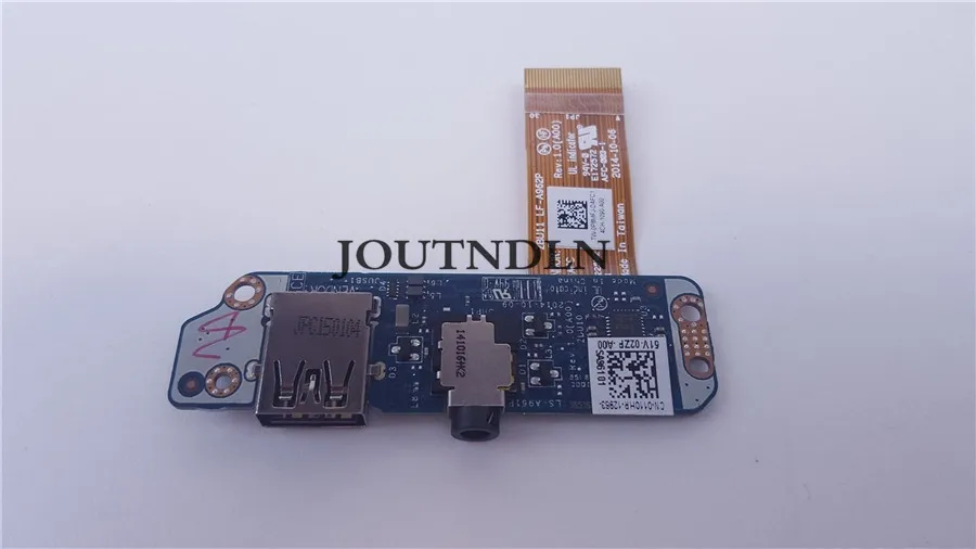 JOUTNDLN для ноутбука Dell Latitude E7440 E7240 E7450 аудиоплата w Cable P8MFJ LS A961P 110HR 0110HR|Компьютерные кабели и разъемы| |