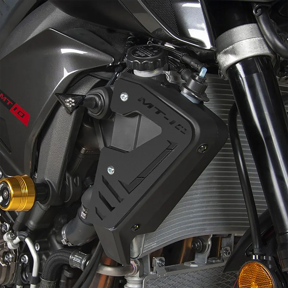 Левая и правая 2 фото боковая панель радиатора Защитная крышка для Yamaha MT FZ 10 MT10 FZ10