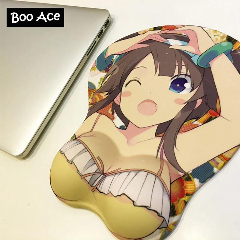 Коврик для мыши Senran Kagura Minori Anime 3D Oppai упор на запястье|wrist rest|mouse pad wrist restanime 3d |