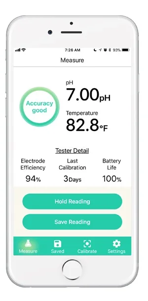 Bluetooth Сменный электрод тестер водостойкий карманная ручка ацидометр iOS приложение для Android CE FCC IC NCC RoHS