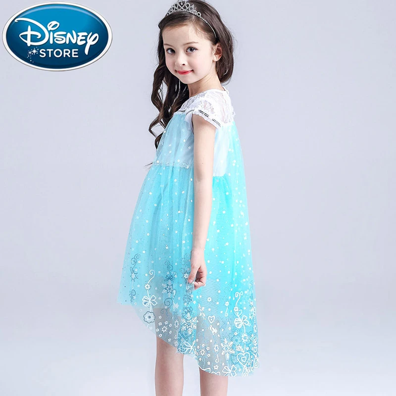 Disney Frozen dress elsa vestido branca neve hollow out arrow pattern danmoke girls sweet princess Kids infant dresses costumes | Детская