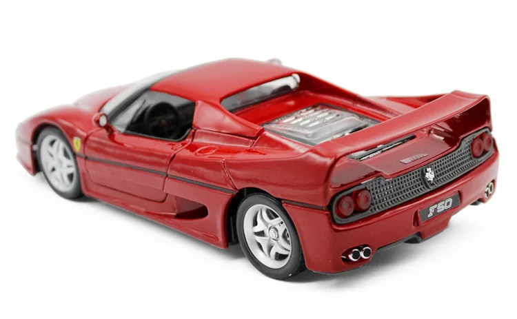 1:24 Ferari F50 модель автомобиля из сплава классический спортивный автомобиль Красный