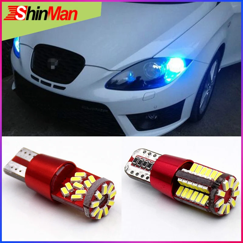 ShinMan Canbus без ошибок для Seat leon ibiza altea светодиодный круглый габаритный светильник