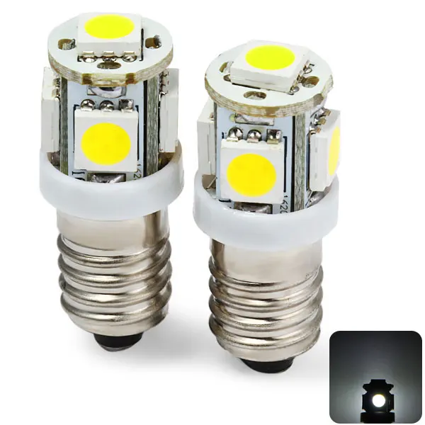 Sencart 50Psc E10 1447 белый/синий/теплый белый/желтый/белый/красный 5x5050SMD светодиодный Birne