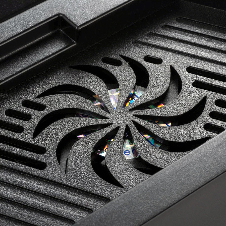 PS4 подставка для двух контроллеров Зарядное устройство зарядки док станции кулер