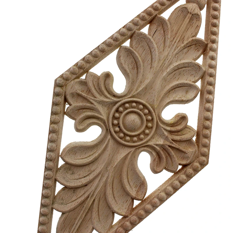 RUNBAZEF мебель из натурального дуба с резной аппликацией винтажные аксессуары для