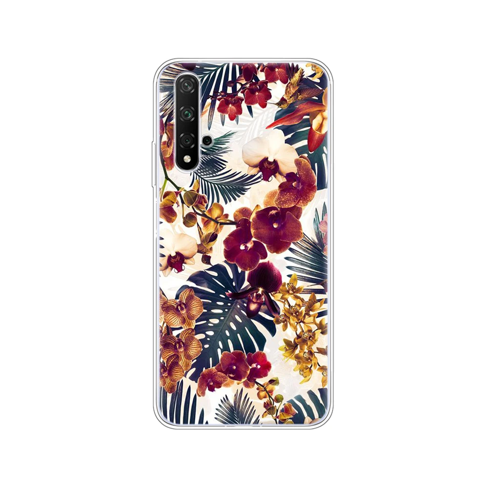 Чехол на Honor 20, силиконовый чехол на заднюю панель, чехол для телефона huawei Honor 20 Pro Lite Honor20 YAL-L21 YAL-L41, роскошный мультяшный рисунок