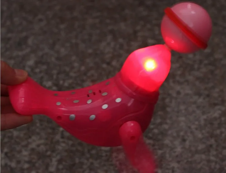 Electric Light Sea For Lions Ball Rotate The Eyes Glowing Crawl Or Cartwheel With Lamp Music Unisex Electronic Flashing Plastic