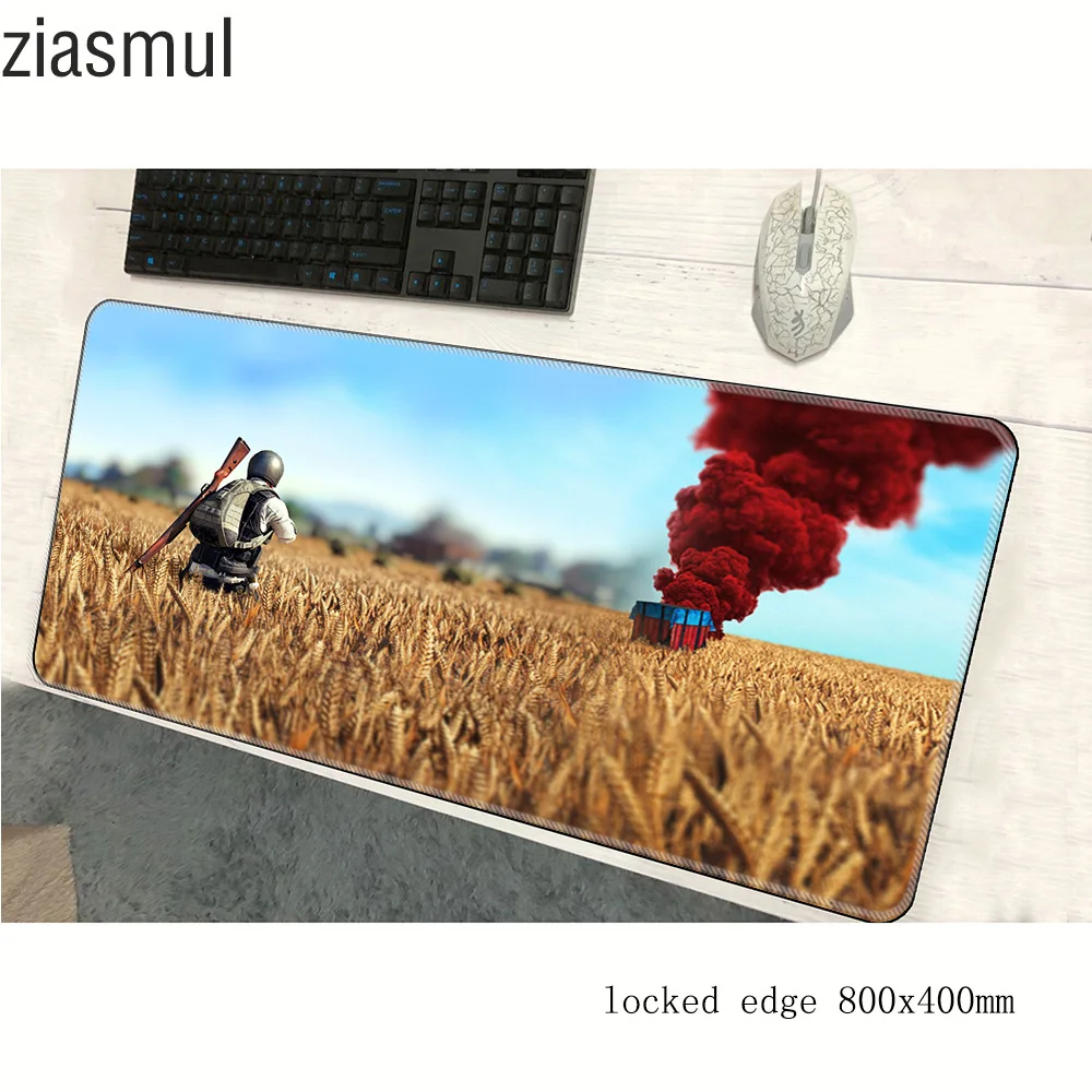 Коврик для мыши pubg 800x400x2 мм большой компьютерный коврик игровые аксессуары