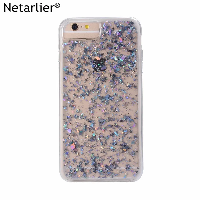 Оригинальный чехол Netarlier для iPhone 6Plus 6 S Plus Модный Блестящий яркий голографические