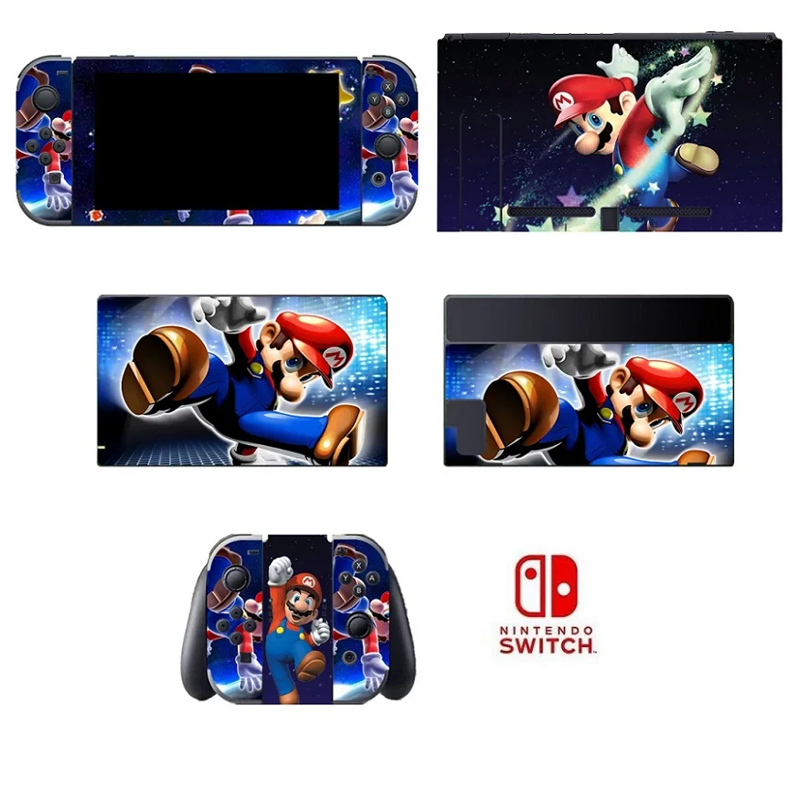 Switch-063 Супер MARI0 Kart виниловая наклейка защитная для Kind Switch skins наклейка s NS консоль nindoswitch - Цвет: Switch-063