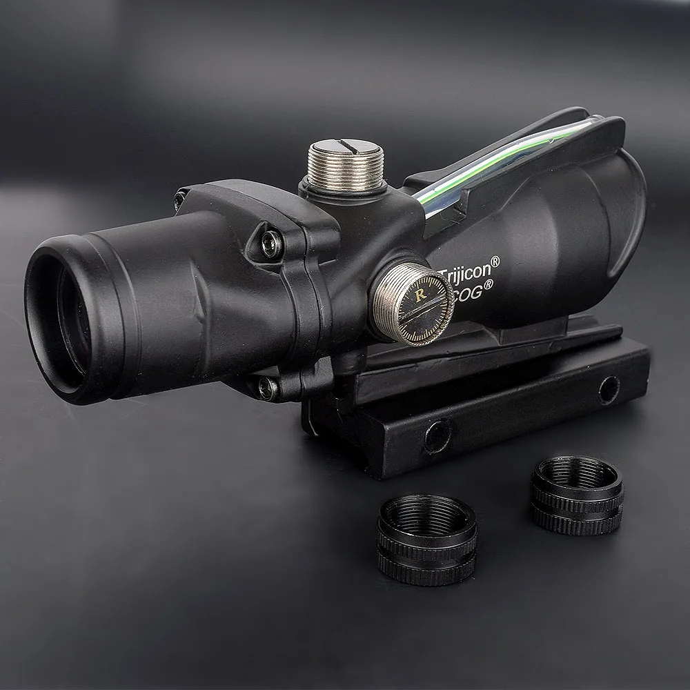 Оптический Прицел ACOG 4X32 прицел с красной зеленой подсветкой и гравировкой точкой