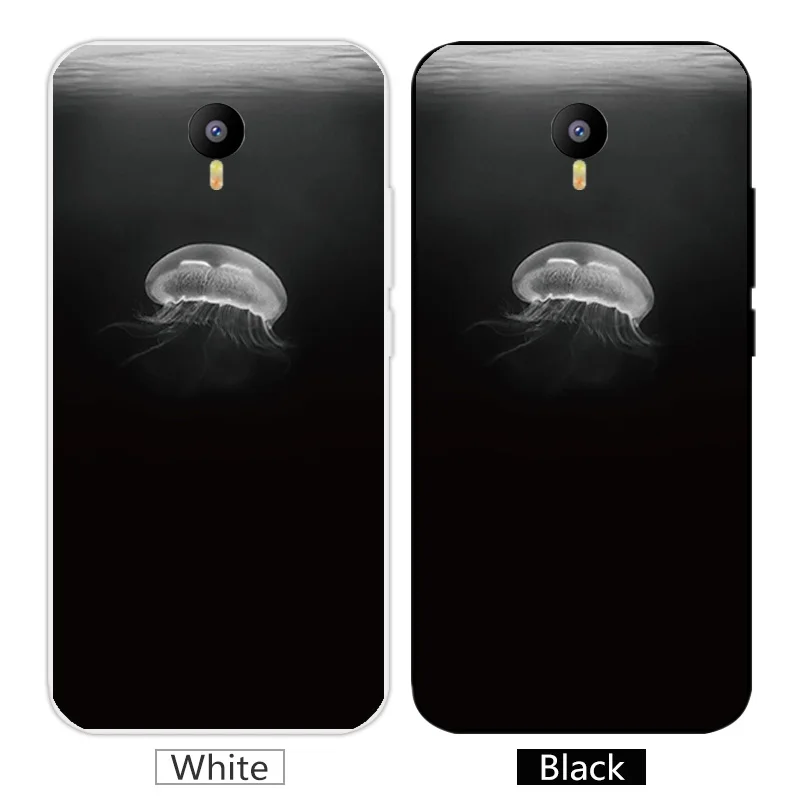 Мягкие ТПУ для Meizu M2 Note модные телефонные чехлы Coque 5 дюймов Череп силиконовый