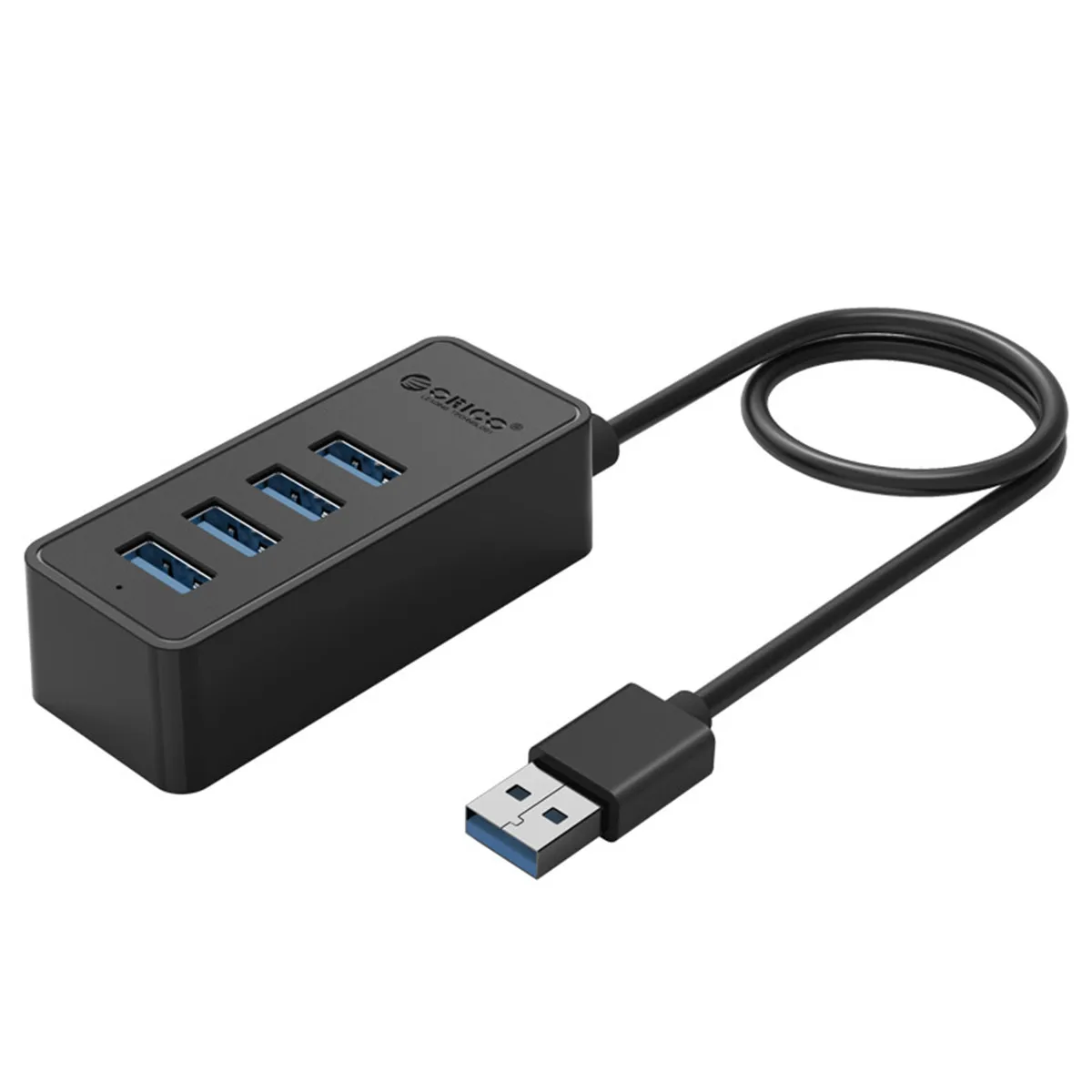 

Orico W5P-U3 4 Ports USB 3.0 Desktop Hub Supports OTG Function with 5V Micro USB Power Port