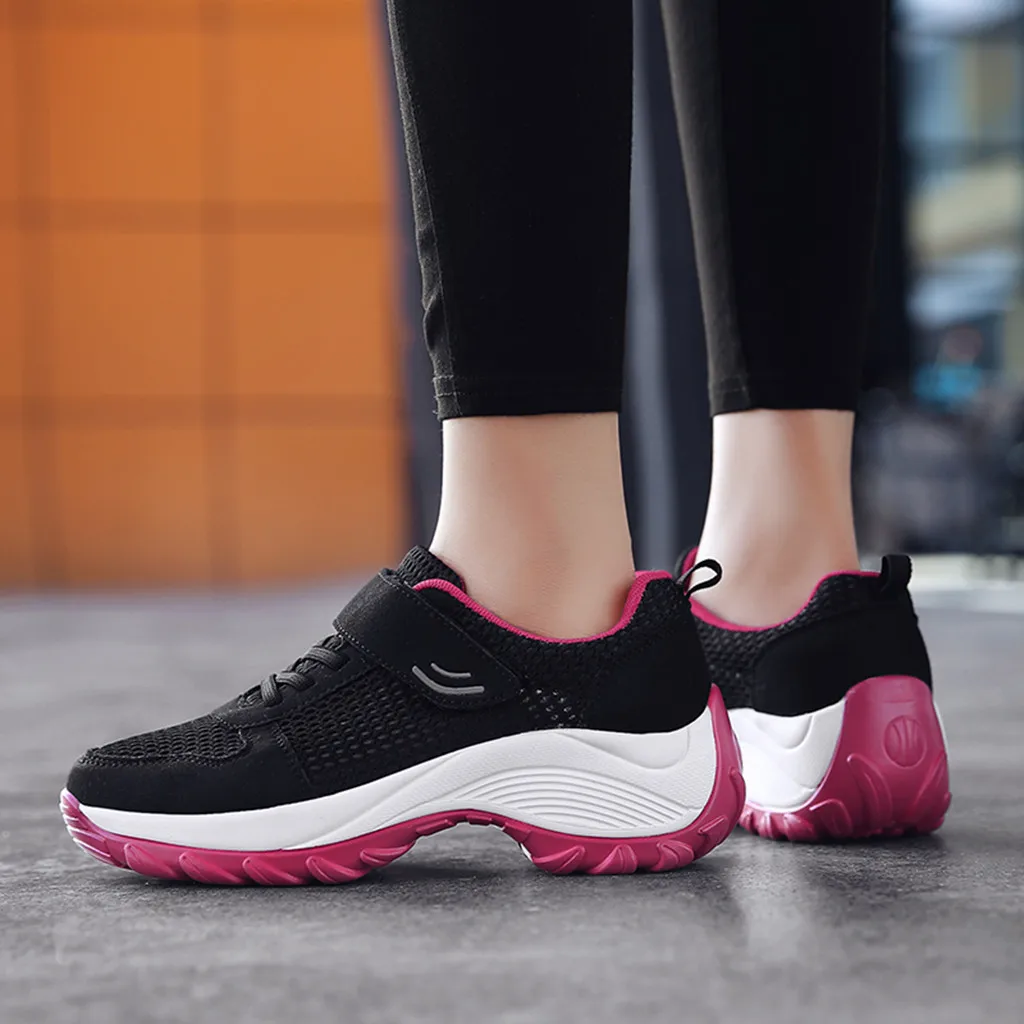 Женские теннисные кроссовки Tenis Feminino воздухопроницаемые из сетчатого материала