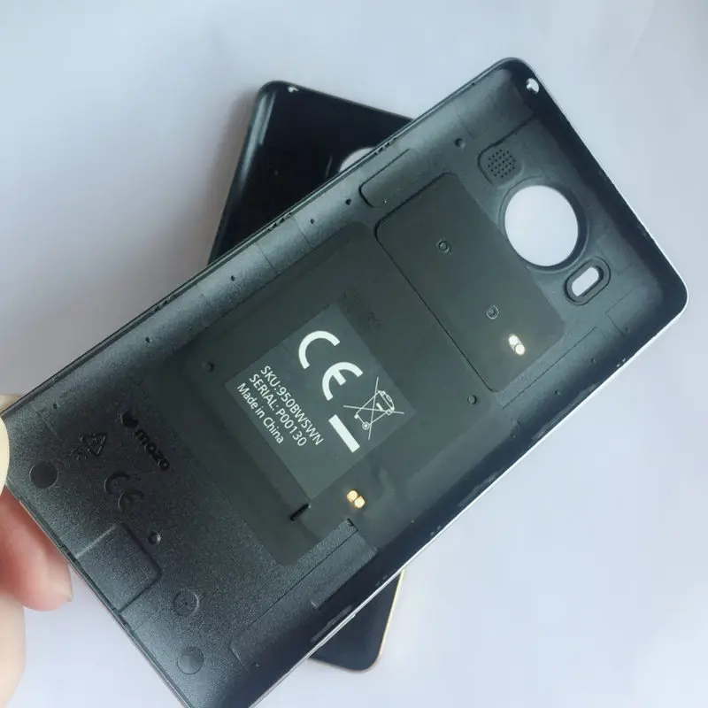 Задняя крышка для Microsoft lumia 950 чехол аккумулятора Mozo задняя Nokia с NFC Беспроводная