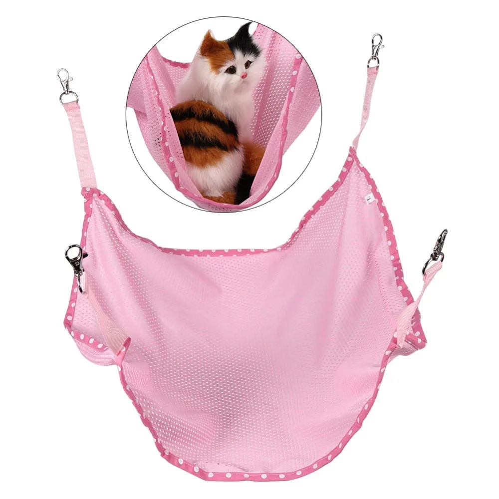 Клетка гамак для кошек кровать любимчика коврики весна/Летняя дышащая сетчатая