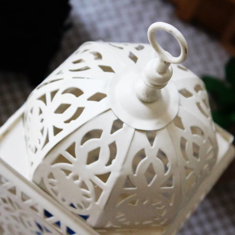 Металлический полый подсвечник для рукоделия светильник ильник украшение дома