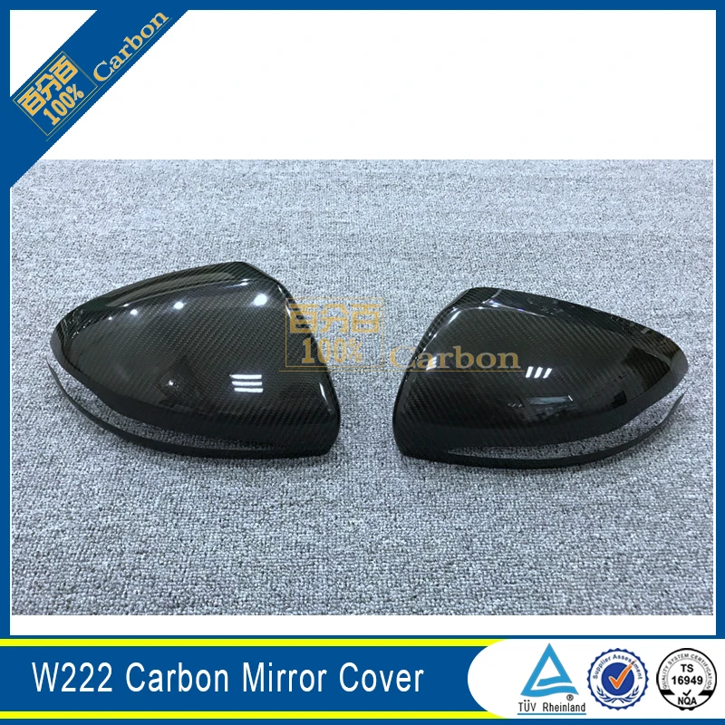 Для Mercedes W205 X205 W222 W213 Крышка для зеркала из углеродного волокна Cap RHD|carbon fiber mirror