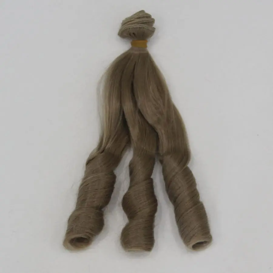 BJD/SD/Blyth/американские парики аксессуары 1 шт. 20*100 см синтетические волокна кудрявые Натуральные Цветные наращивания волос для кукол DIY кукольные волосы
