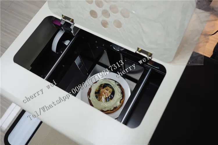 

The newest 4 cups Selfie coffee printer 3 d printer for coffee coffee art printer digital Edible ink latte printer
