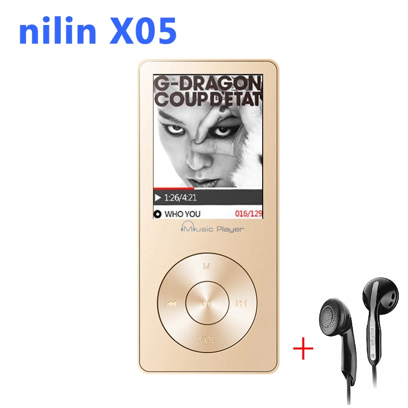Мини MP3 плеер с Встроенный динамик hifi Динамик Лонд mp 3 Нилин X05 mp-3 hifi-плеер walkman