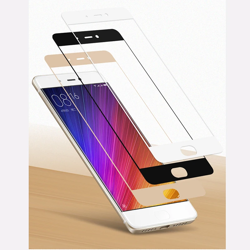 Закаленное стекло с полным покрытием для Xiaomi Mi5 Mi6 5X Note 3 Redmi 3S Pro Prime 4X NOTE4X Y1 Lite|screen