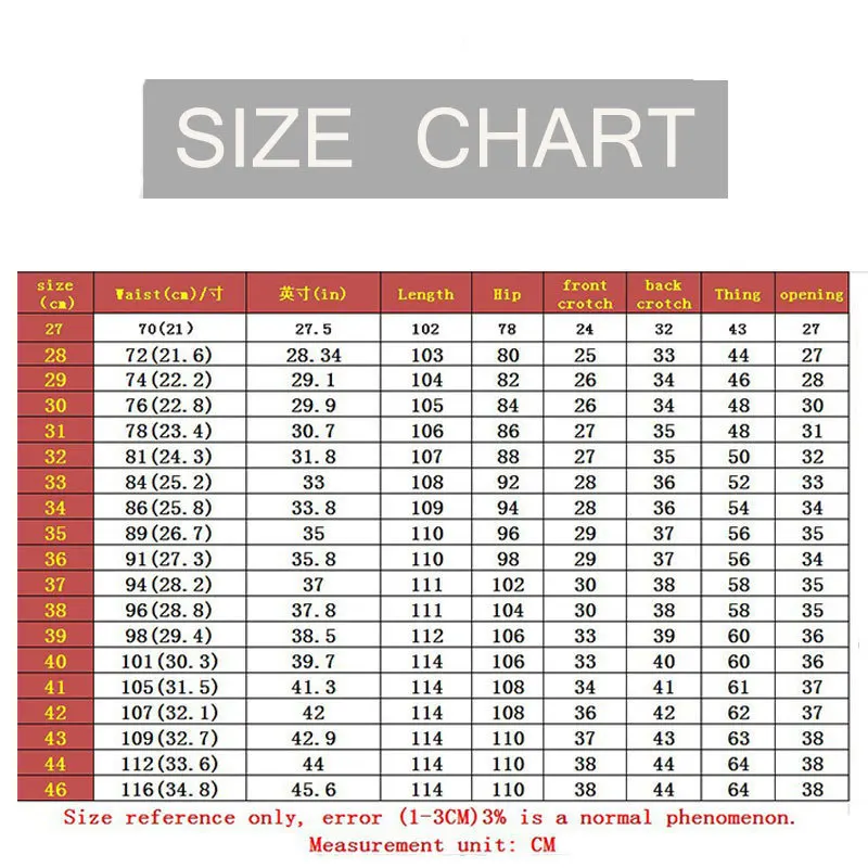 New Men's White Jean Pant Print Elasticity Slim Jeans Cotton Mid Waist Zipper Fly Straight Pants Casual Trousers Men