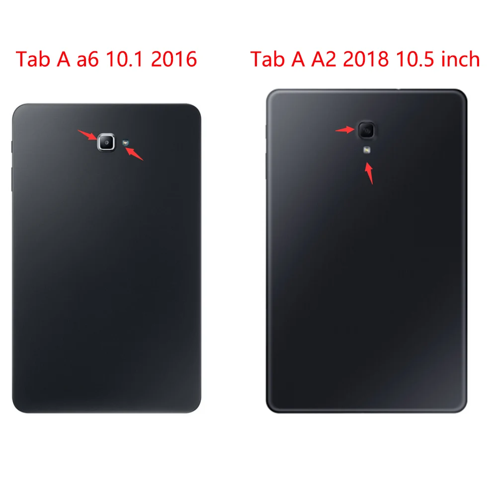 Роскошный чехол для samsung Galaxy Tab A A6 10,1 T585 T580 T580N чехол для Galaxy Tab A A2 10,5 дюймов T590 T595 T597 Funda