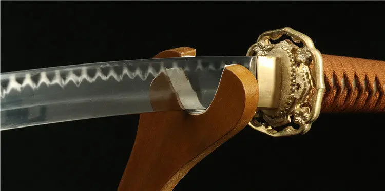 

1095 Clay Tempered Japan Army Officer Samurai Sword Japanese Sword Saber