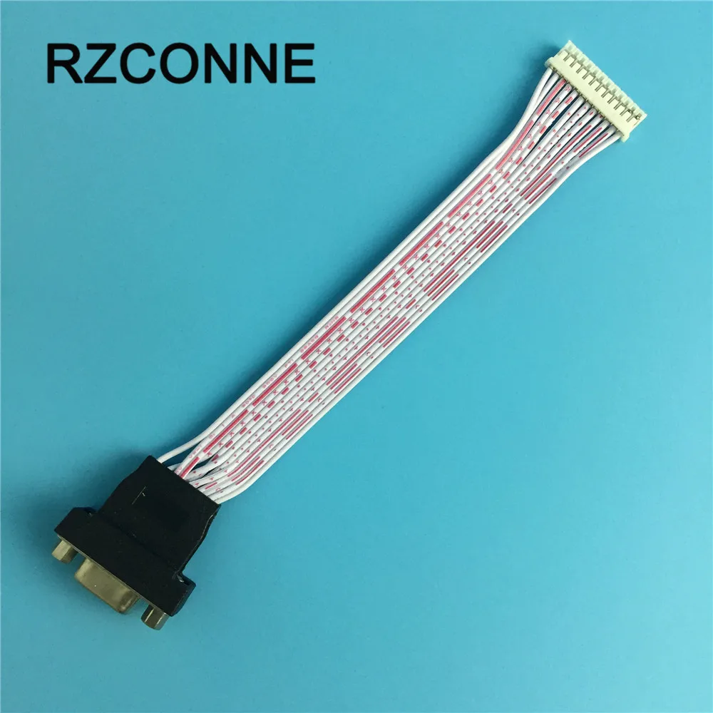 5 шт. ЖК драйвер платы встроенный VGA сигнальный кабель 12 Pin адаптер Женский Разъем
