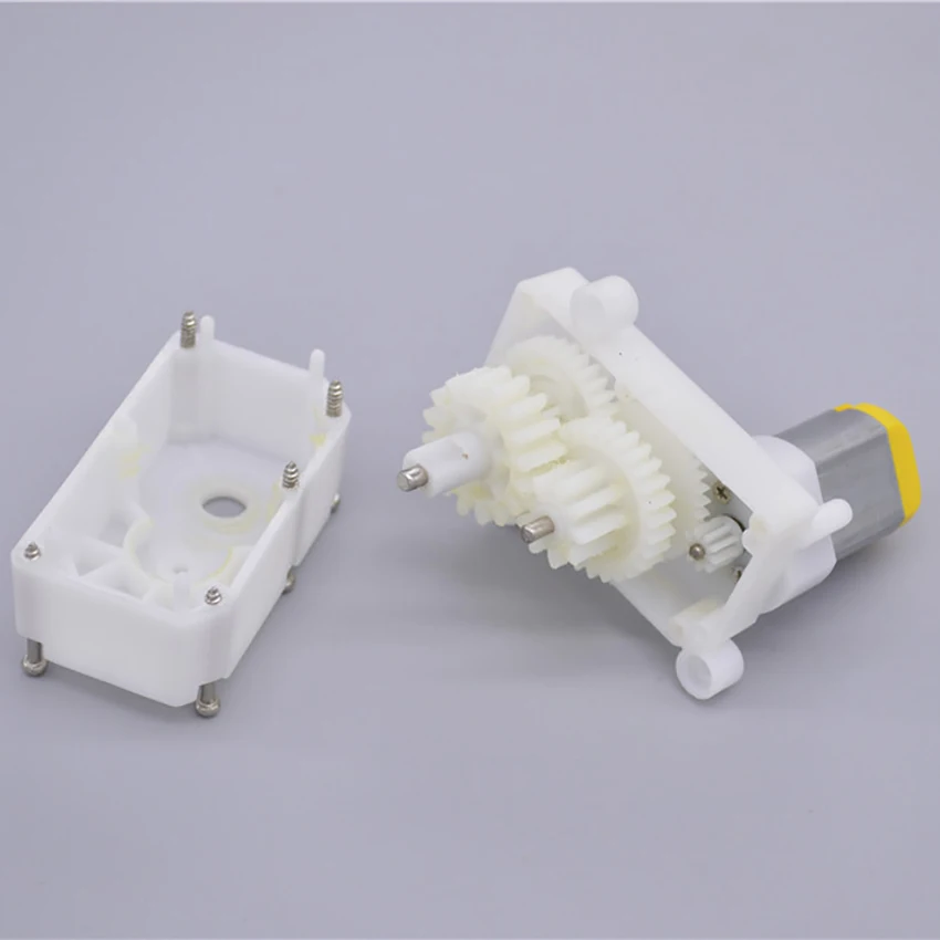 7 образный 180 модель микро Шестерни мотора угольные щетки DC3 6V 125 250 об/мин