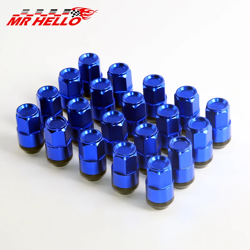 Новый продукт 20 шт. в комплекте M12X1.5 и M12X1.25 расширенные 41 мм алюминиевые железные