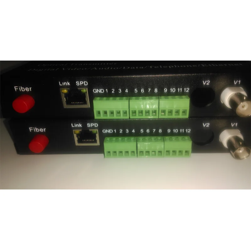 Multifunction 1CH Video/Audio/RS422/232 Data Fiber optic optical converter switch for CCTV Security system | Мобильные телефоны и