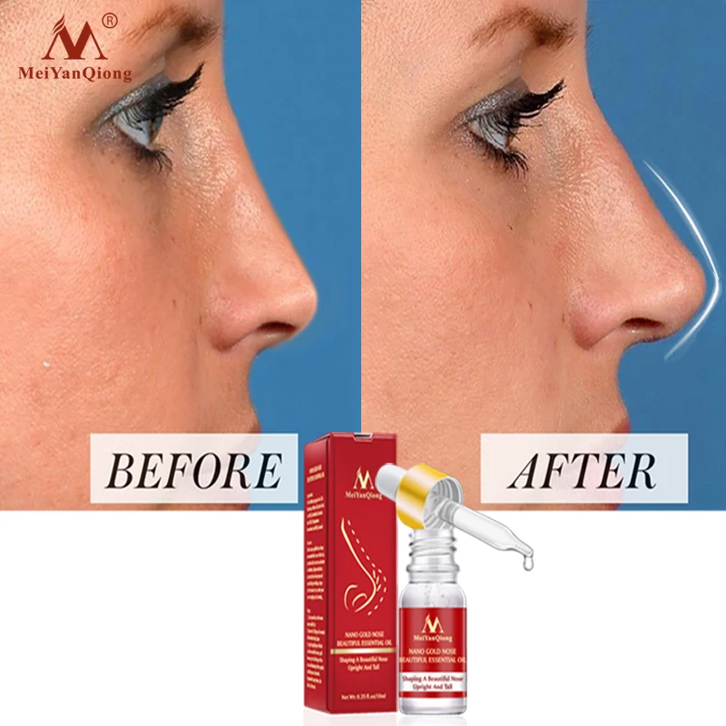 Nano Gold Nose красивое эфирное масло Формирующее красивый уход за носом для